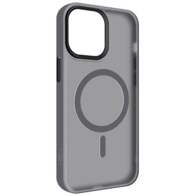 Чохол-накладка ArmorStandart Uniq Magsafe для Apple iPhone 15 Pro Max Grey (ARM75277)