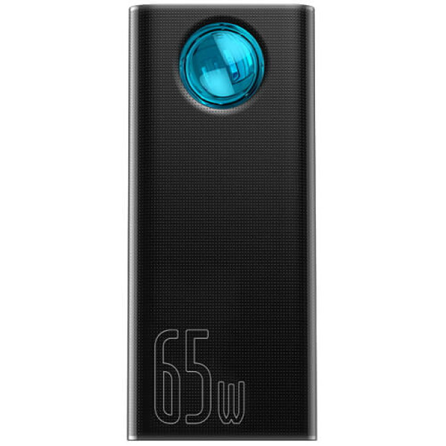 Зовнішній акумулятор Baseus Amblight Digital Display Fast Charge Power Bank 30000mAh Black (PPLG000101)