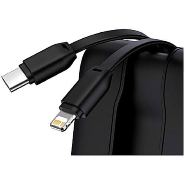 Зовнішній акумулятор Baseus Elf Digital Display Fast Charge Power Bank 10000mAh 22.5W Black (PPJL010001)