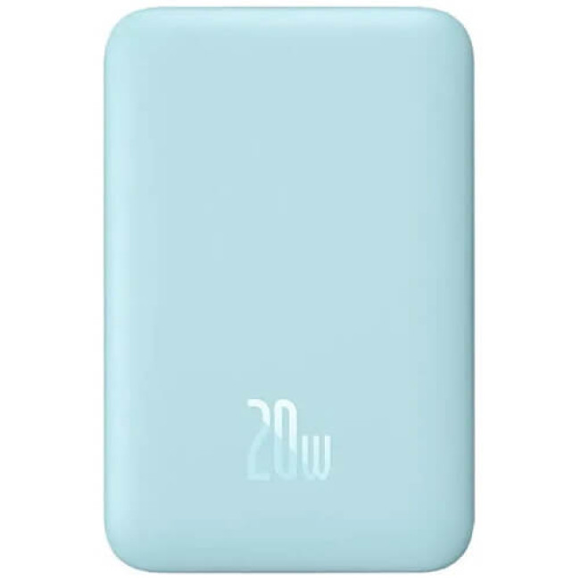 Зовнішній акумулятор Baseus Magnetic Mini Wireless Fast Charge Power Bank 10000mAh 20W Blue (PPCX110103)