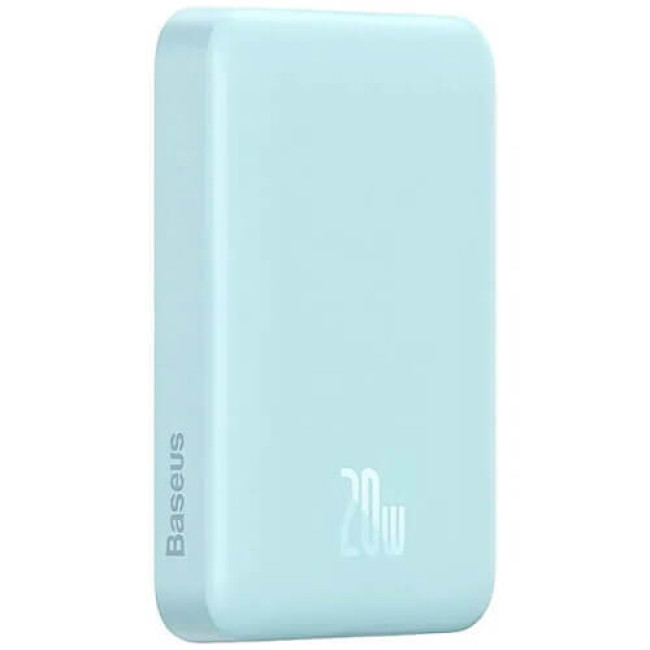 Зовнішній акумулятор Baseus Magnetic Mini Wireless Fast Charge Power Bank 10000mAh 20W Blue (PPCX110103)
