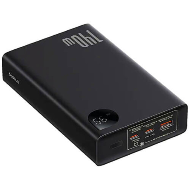 Зовнішній акумулятор Baseus Power Bank Adaman Fast Charge Power Bank 24000mAh 140W Cluster Black (P10021508113-00)