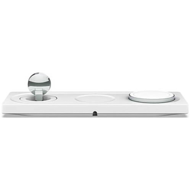 Бездротовий зарядний пристрій Belkin 3in1 MagSafe Stand White (WIZ016VFWH)