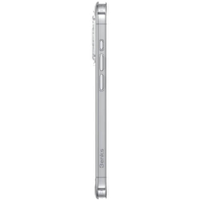 Чохол-накладка Benks Lucent Pro Case for iPhone 16 Pro Max with MagSafe Transparent (6948005905200)