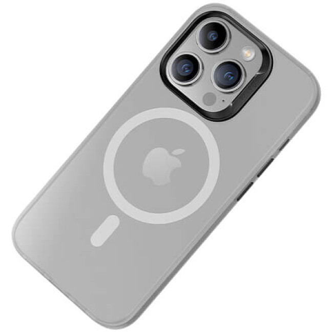 Чохол-накладка Benks Lucid Armor Case for iPhone 15 Pro with MagSafe Grey