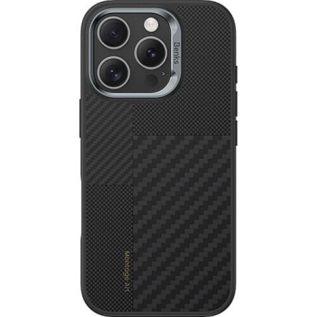 Чохол-накладка Benks Montage Armor Pro Kevlar Case (600D/1500D) with MagSafe for iPhone 16 Pro (6948005905071)