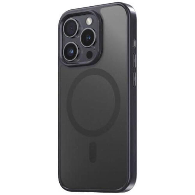 Чохол-накладка Blueo Aurora Anti-Drop Case for 15 Pro with MagSafe Black (BL009-I15PBLK)