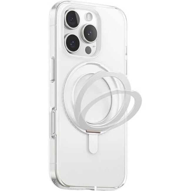 Чохол-накладка Blueo Crystal Case Rotatable Stand for iPhone 16 Pro Max with MagSafe Transparent (BL-039I16PM)