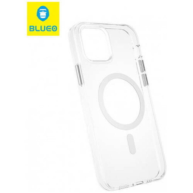 Чохол-накладка Blueo Crystal Drop PRO Resistance Case for iPhone 15 Plus with MagSafe Transparent (B41-I15PLTR)