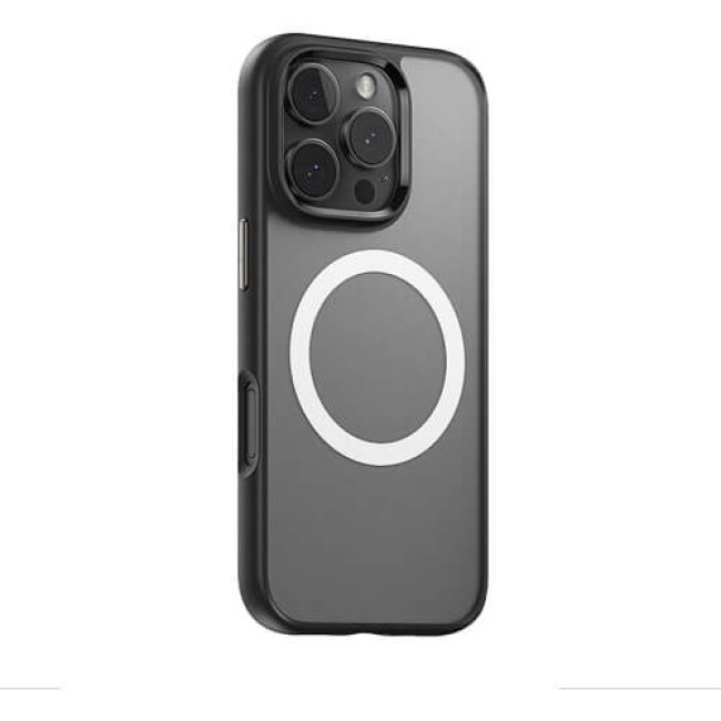 Чохол-накладка Blueo Frosted Anti-Drop Case for iPhone 16 Pro Max with MagSafe Black (Updated) (BL020-I16PMBLK)