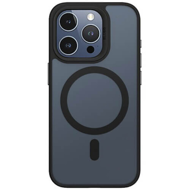 Чохол-накладка Blueo Frosted Anti-Drop Case for iPhone 15 Pro Max with MagSafe Black (BK5934-I15PMBK)