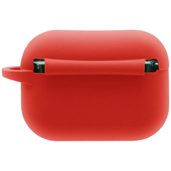Чохол для навушників Blueo Liquid Silicone Case for Apple AirPods Pro with Carbine Red