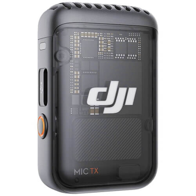 Передавач радіосистеми DJI Mic 2 Transmitter Shadow Black (CP.RN.00000328.01) ГАРАНТІЯ 3 міс.