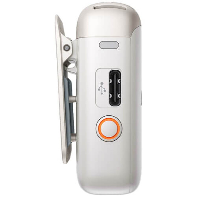 Передавач радіосистеми DJI Mic 2 Transmitter Pearl White (CP.RN.00000329.01) ГАРАНТІЯ 3 міс.