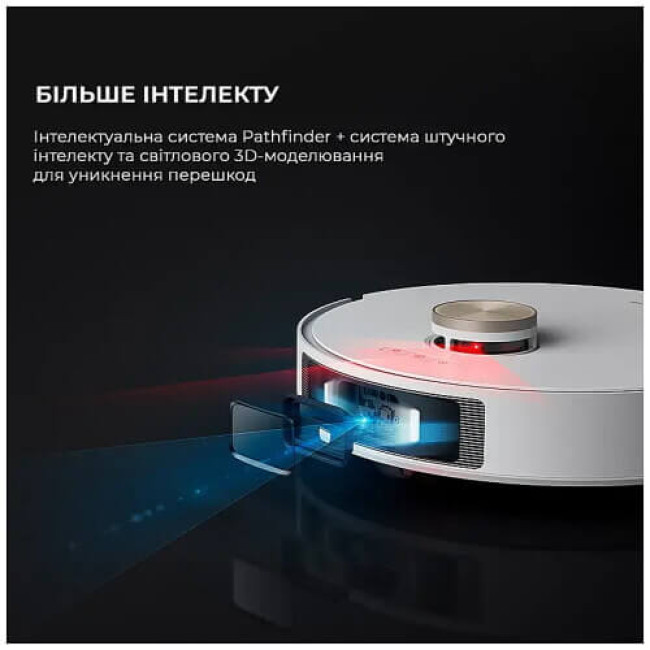 Робот-пилосос із вологим прибиранням Dreame Bot L20 Ultra Complete White ГАРАНТІЯ 3 міс.