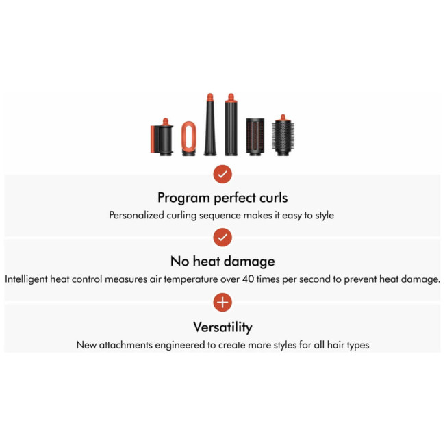 Мультистайлер Dyson Airwrap i.d. Multi-Styler та Dryer Straight для Wavy Strawberry Bronze/Blush Pink (560767-01) ГАРАНТІЯ 12 міс.
