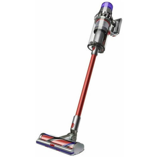 Вертикальний пилосос Dyson Outsize Vacuum Nickel/Red (447922-01) ГАРАНТІЯ 3 міс.
