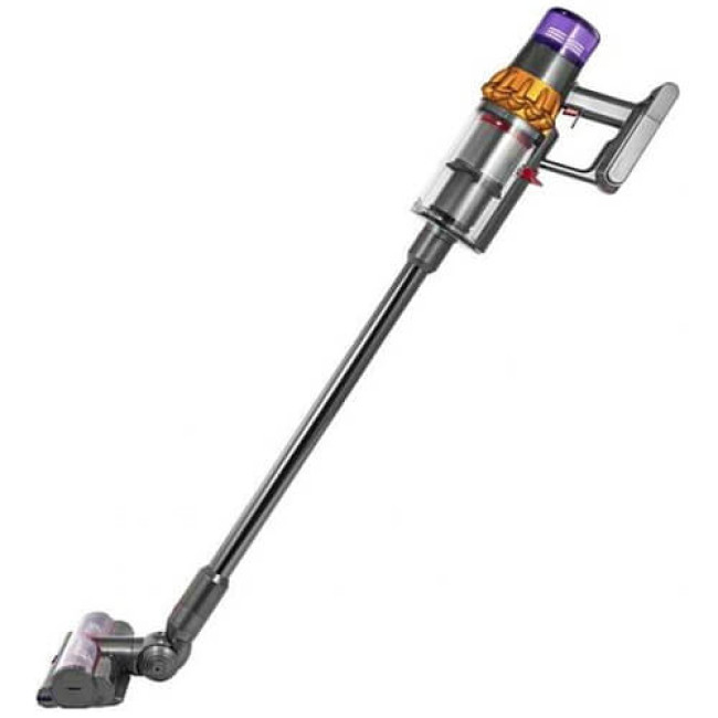 Вертикальний пилосос Dyson V15 Detect Absolute 2023 Yellow/Nickel (446986-01) ГАРАНТІЯ 3 міс.