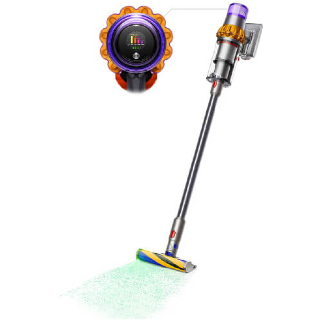 Вертикальний пилосос Dyson V15 Detect (368340-01) ГАРАНТІЯ 3 міс.