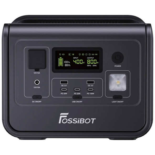 Зарядна станція Fossibot F800 Black (FSB-F800-bl)