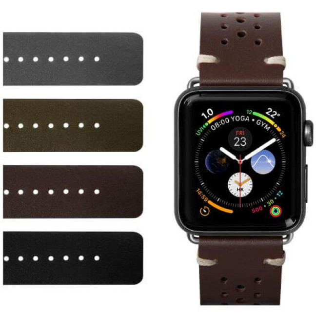 Ремінець Laut HERITAGE for Apple Watch 42/44 mm Olive (LAUT_AWL_HE_GN)