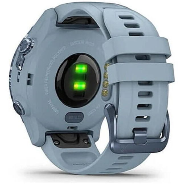 Спортивний годинник Garmin Descent Mk2S Mineral Blue with Sea Foam Silicone Band (010-02403-07) ГАРАНТІЯ 3 міс.