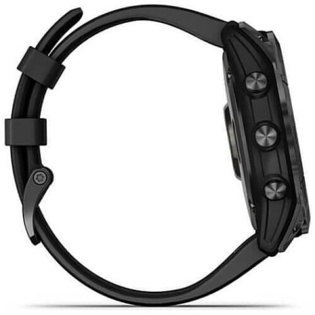 Смарт-годинник Garmin Fenix 7X Solar Slate Gray with Black Band (010-02541-00/01/0A) ГАРАНТІЯ 3 міс.