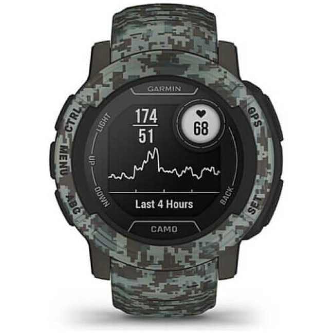 Смарт-годинник Garmin Instinct 2 Camo Edition Graphite Camo (010-02626-13) ГАРАНТІЯ 3 міс.