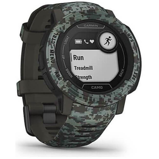 Смарт-годинник Garmin Instinct 2 Camo Edition Graphite Camo (010-02626-13) ГАРАНТІЯ 3 міс.