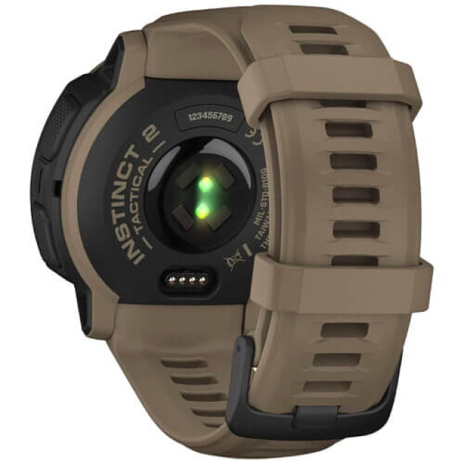 Смарт-годинник Garmin Instinct 2 Solar Tactical Edition Coyote Tan (010-02627-14) ГАРАНТІЯ 3 міс.