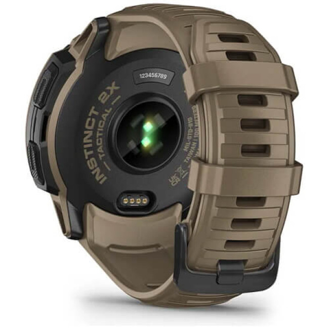 Смарт-годинник Garmin Instinct 2X Solar Tactical Edition Coyote Tan (010-02805-12/02/64) ГАРАНТІЯ 3 міс.