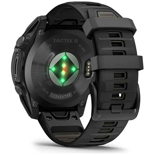 Смарт-годинник Garmin Tactix 8 47mm AMOLED Includes Applied Ballistics Ultralight Solver (010-03405-00/01) ГАРАНТІЯ 3 міс.