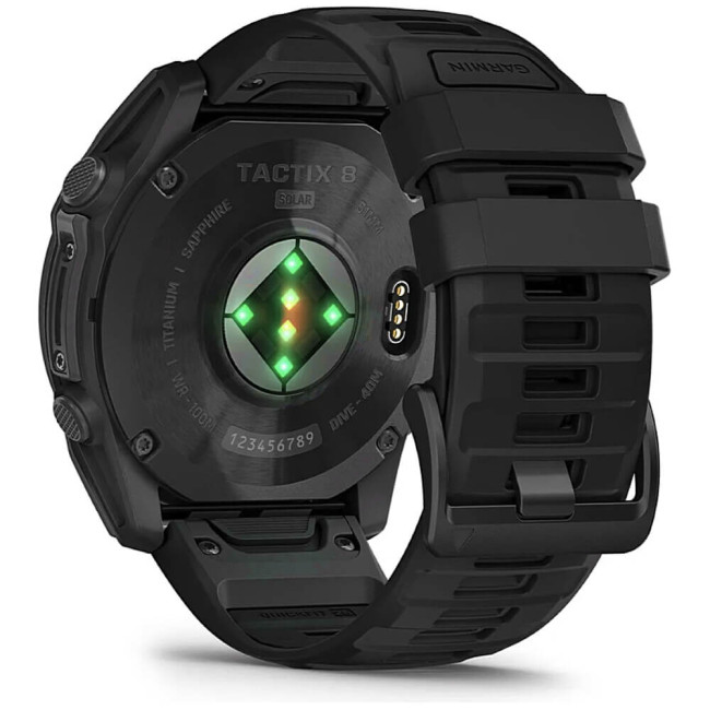 Смарт-годинник Garmin Tactix 8 51mm Solar Elite Includes Applied Ballistics Elite Solver (010-03407-10/11) ГАРАНТІЯ 3 міс.