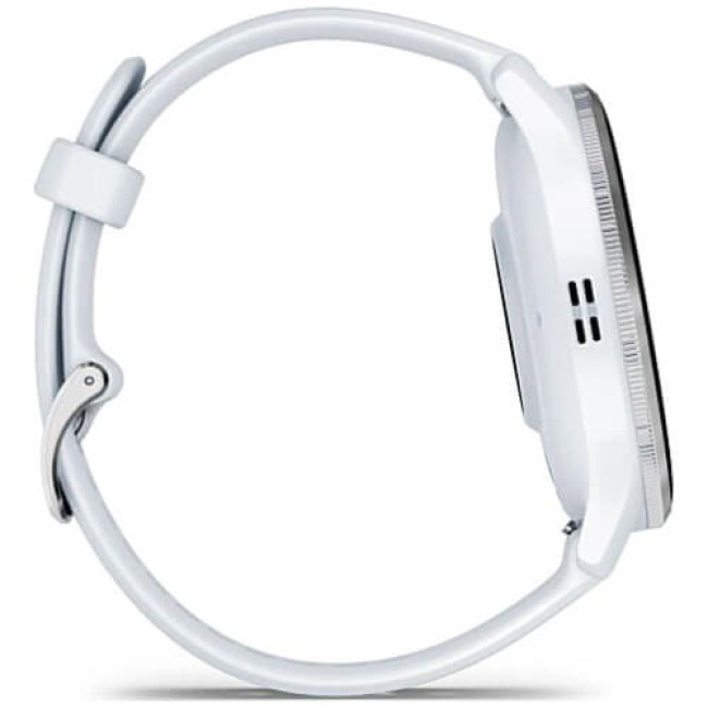 Смарт-годинник Garmin Venu 3 Silver Stainless Steel Bezel with Whitestone Case and Silicone Band (010-02784-00) ГАРАНТІЯ 3 міс.