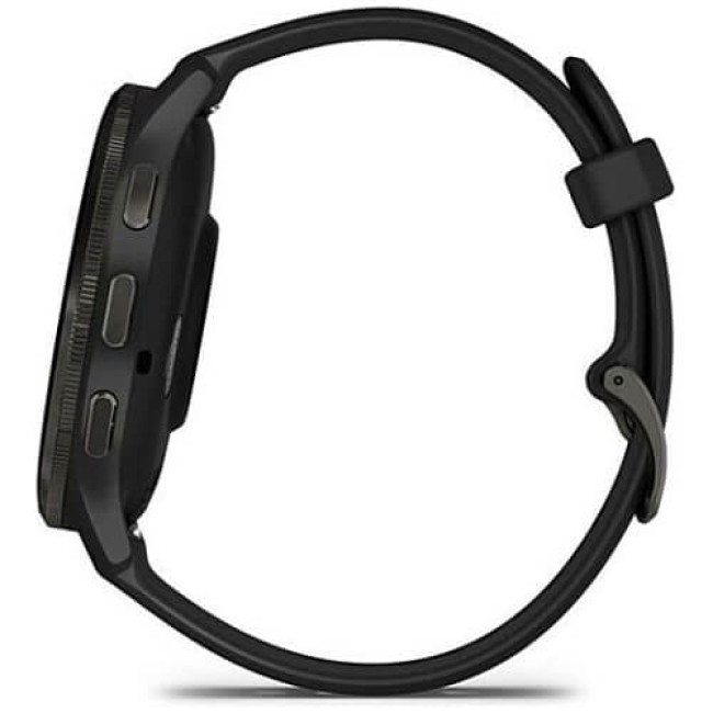 Смарт-годинник Garmin Venu 3 Slate S. Steel Bezel w. Black Case and S. Band (010-02784-01) ГАРАНТІЯ 3 міс.