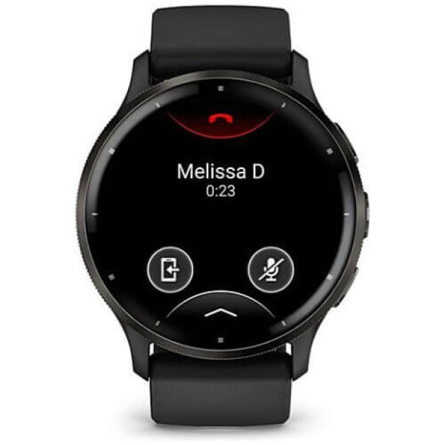 Смарт-годинник Garmin Venu 3 Slate S. Steel Bezel w. Black Case and S. Band (010-02784-01) ГАРАНТІЯ 3 міс.