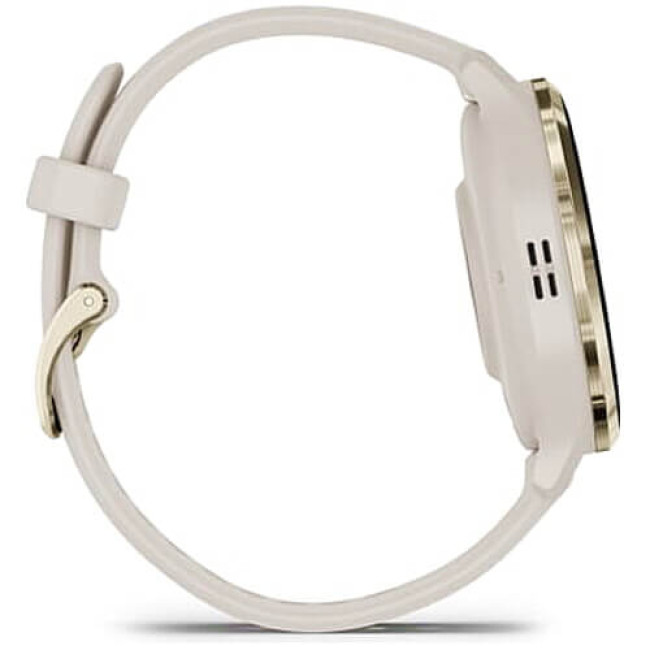 Смарт-годинник Garmin Venu 3S Soft Gold S. Steel Bezel with Ivory Case and S. Band (010-02785-04) ГАРАНТІЯ 3 міс.