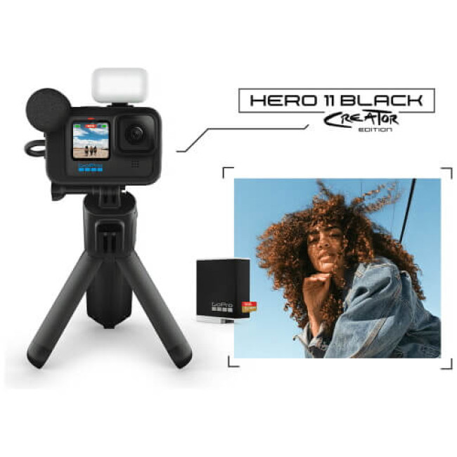 Екшн-камера GoPro HERO11 Black Creator Edition Bundle (CHDFB-111-CN, CHDFB-111-EU) ГАРАНТІЯ 3 міс.