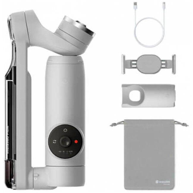 Монопод-стабілізатор Insta360 Flow Creator Kit Gray (CINSABBA) ГАРАНТІЯ 3 міс.