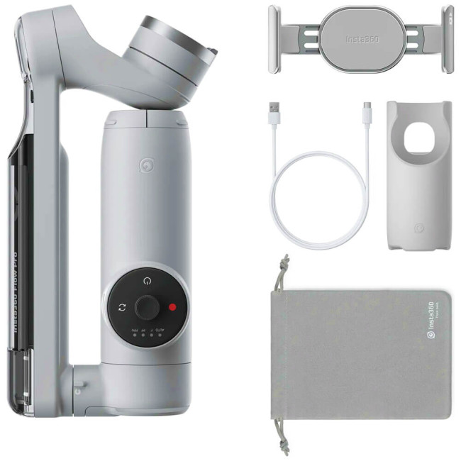Монопод-стабілізатор Insta360 Flow Pro Stone Gray ГАРАНТІЯ 3 міс.