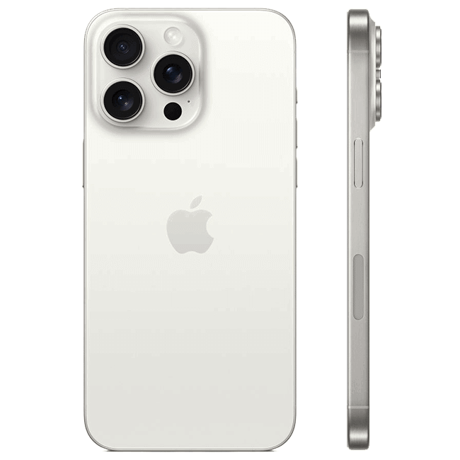 iPhone 15 Pro Max 512Gb White Titanium eSIM (MU6C3)
