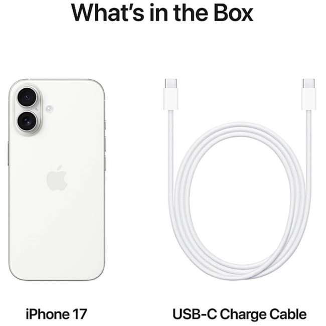 iPhone 17 256Gb White (MG6K4) Active