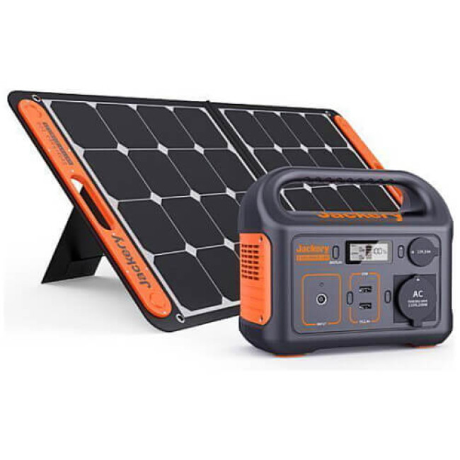 Зарядний пристрій на сонячній батареї Jackery Explorer 240 + SolarSaga 100W 