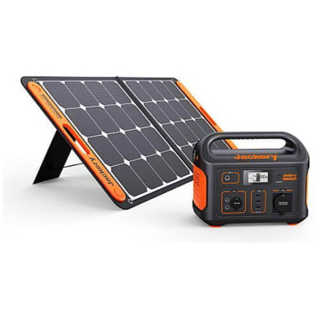 Зарядний пристрій на сонячній батареї Jackery Explorer 500 + SolarSaga 100W