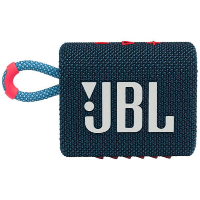 Портативна акустика JBL GO 3 Blue/Pink (JBLGO3BLUP)
