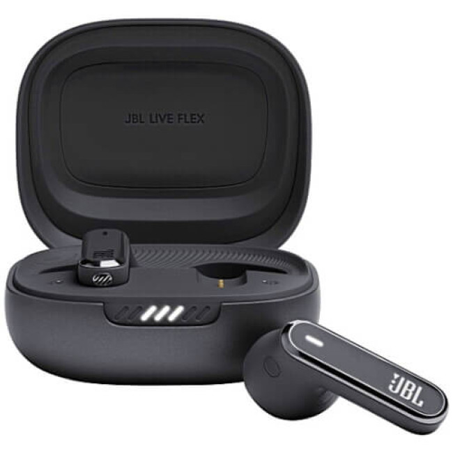 Навушники JBL Live Flex TWS Bluetooth Black (JBLLIVEFLEXBLK)