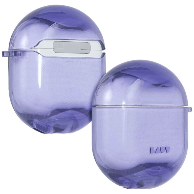 Чохол LAUT AERO PROTECT for AirPods 4 Crystal Bright Purple (L_AP5_AP_PU)
