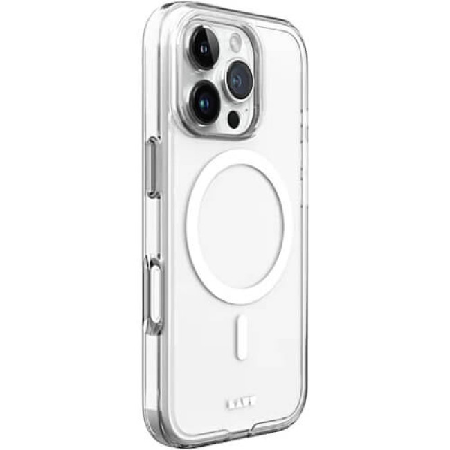 Чохол-накладка LAUT CRYSTAL-M for iPhone 16 Pro Max Clear (L_IP24D_CRM_UC)