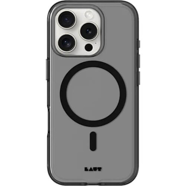 Чохол-накладка LAUT CRYSTAL-M for iPhone 16 Pro Black (L_IP24B_CRM_UB)