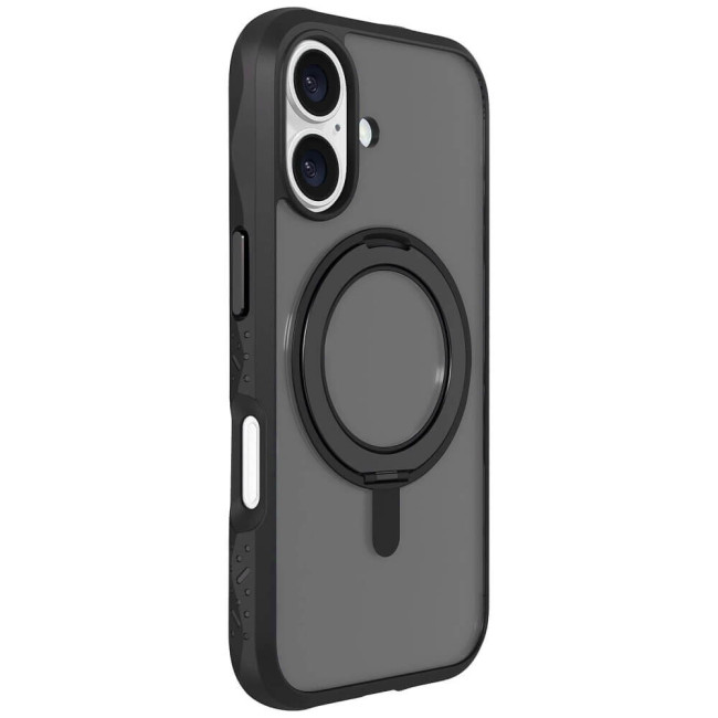 Чохол-накладка LAUT CRYSTAL MATTER for iPhone 16 MagSafe Black (L_IP24A_CM_BK)